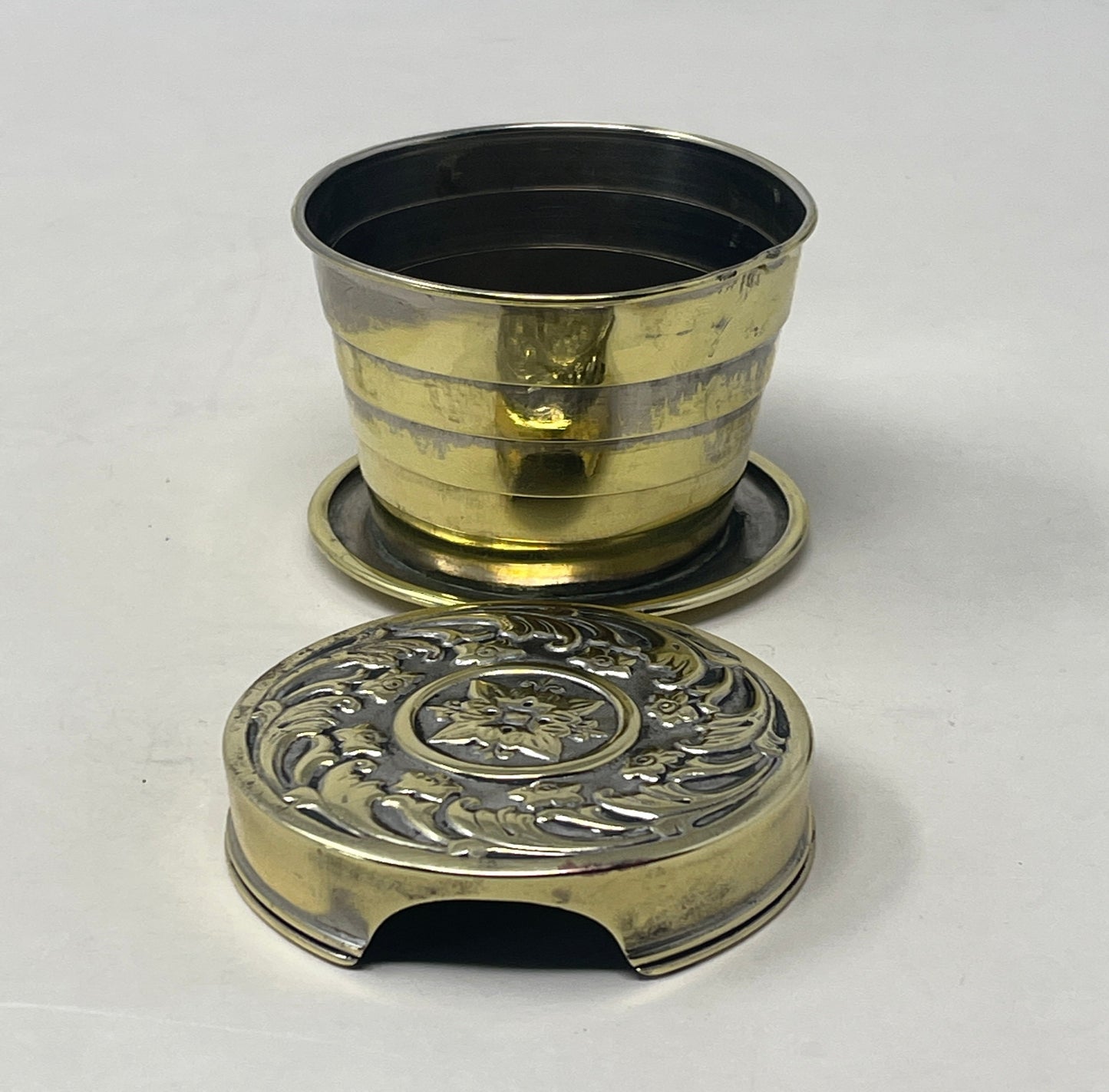 February 23, 1897 Nickel Plated Brass Cup