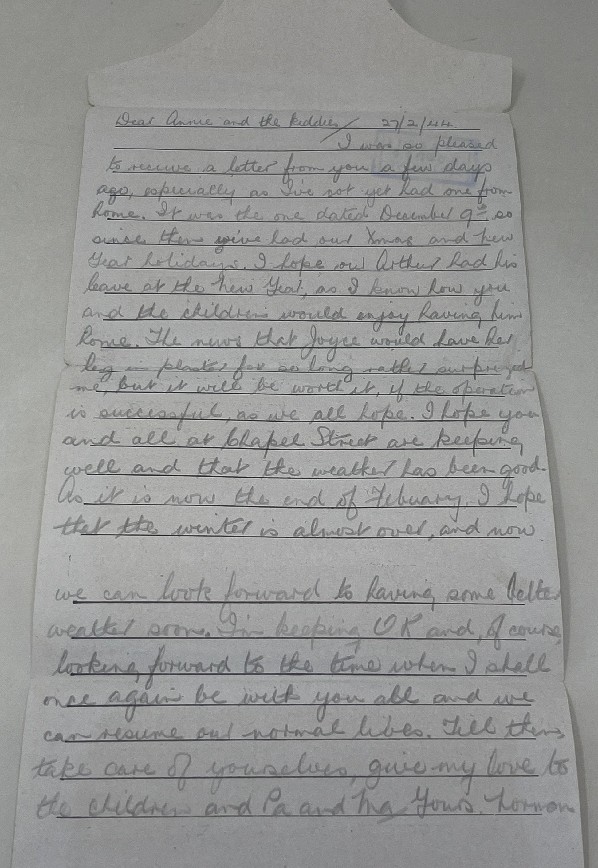 POW Letter, Photos, Birth Certificate relating to N Bradbury Grenadier Guards