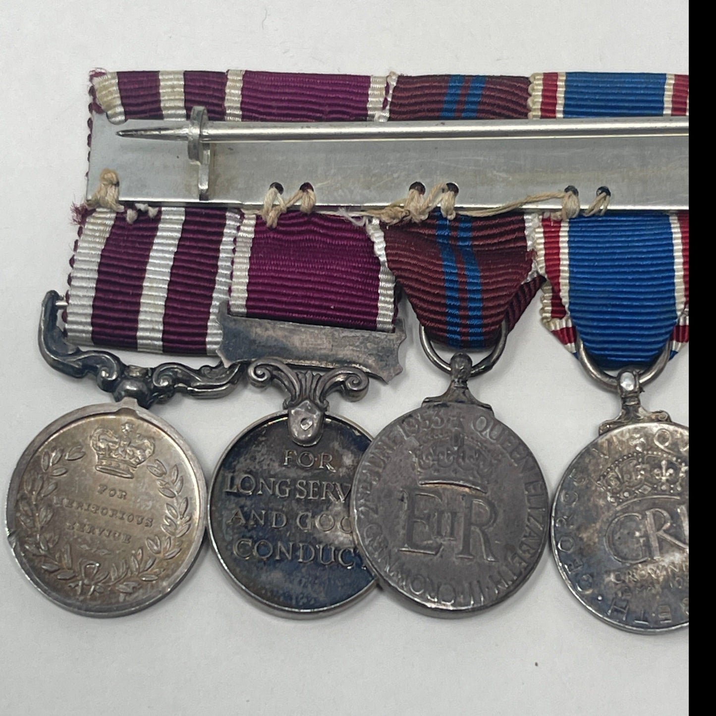 British Military World War I and later Eleven Medal Miniature Medal Dress Group