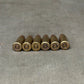 12 x .380 INERT British Webley Revolver Brass Cartridges Boxed