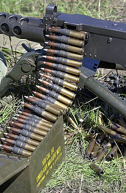 Inert .30-06 Springfield Rounds in Browning M1919A4 Machine Gun Belts – Various Sizes
