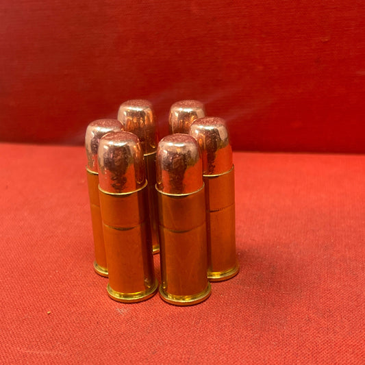 Discover the INERT .44 Smith & Wesson CBC Special Cartridge, a meticulously crafted replica perfect for display and educational purposes. Ideal for collectors, it offers a safe way to explore firearm history and cartridge design