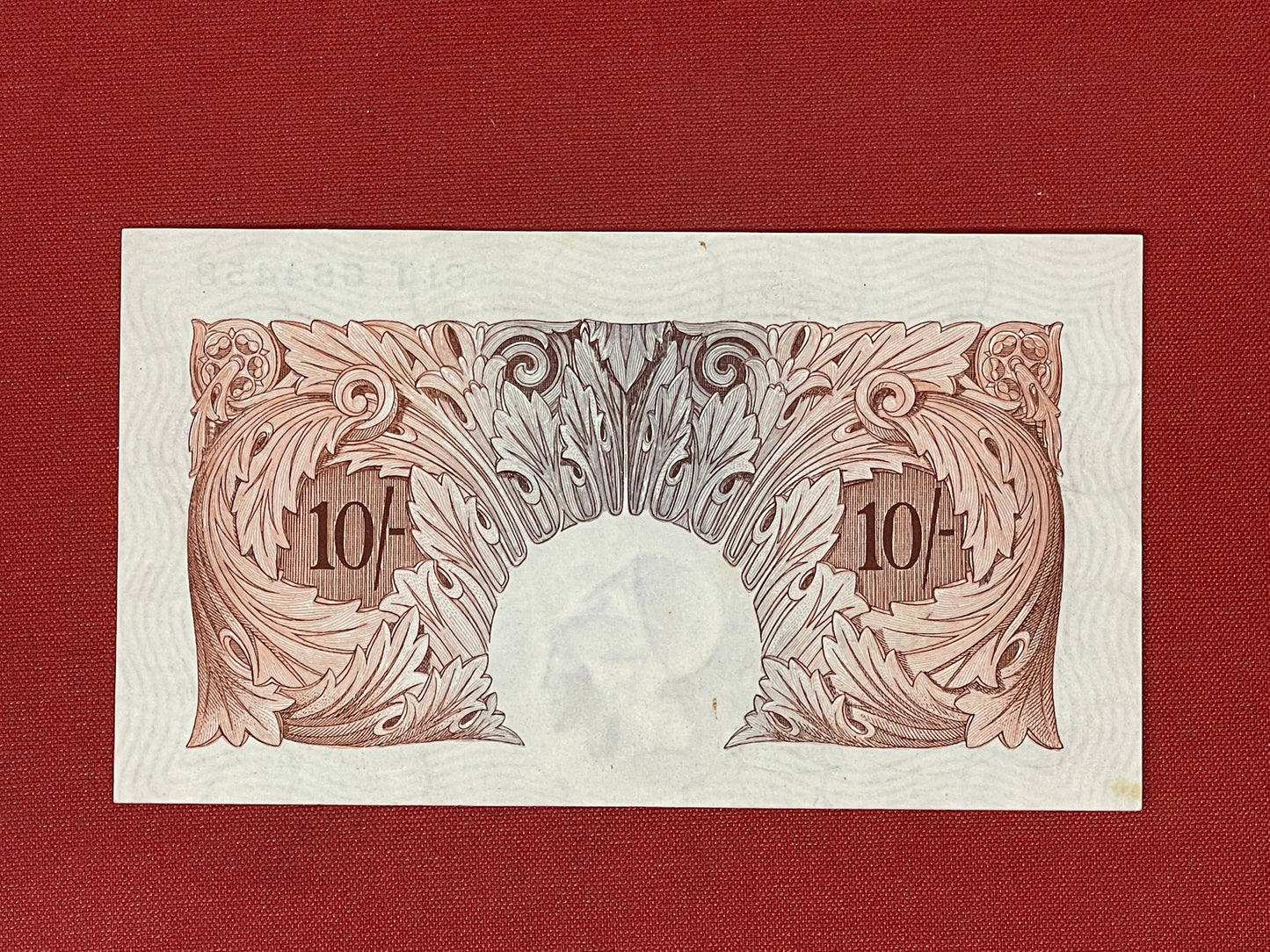 Peppiatt: Bank of England. 10 shillings. (1934). 81T684458