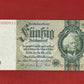 German 50 Mark Reichsbank Note