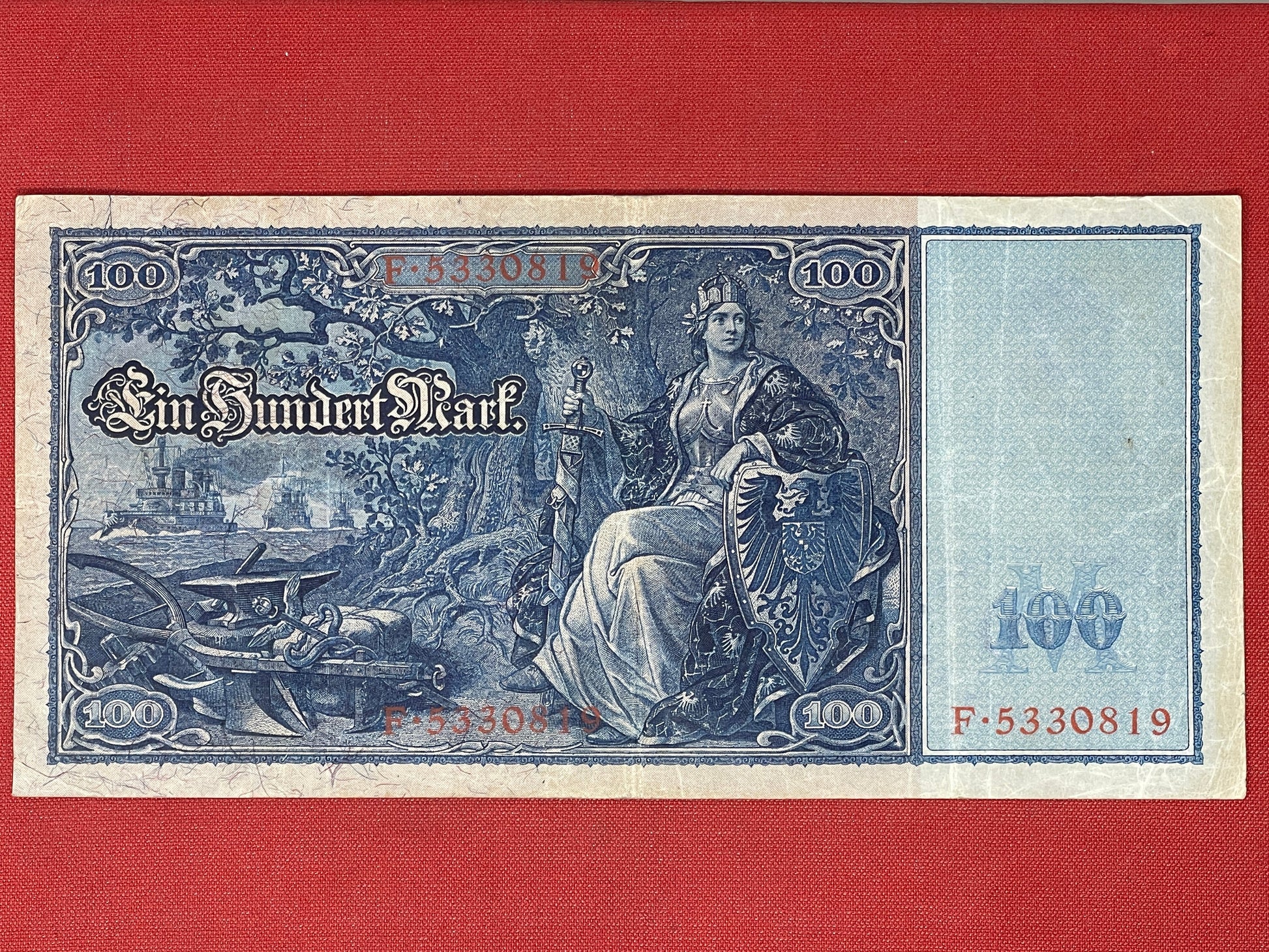 German 100 Reichsbanknote