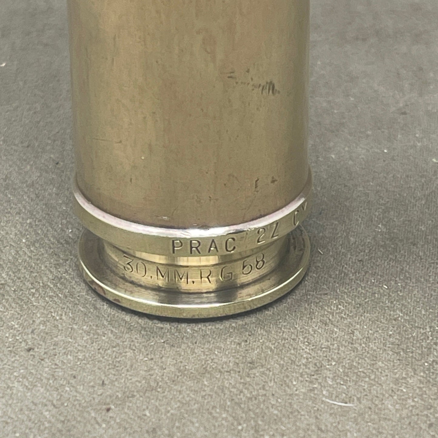 30mm RG 58 PRAC 27 CY 16 64 Projectile & Brass Cartridge Case