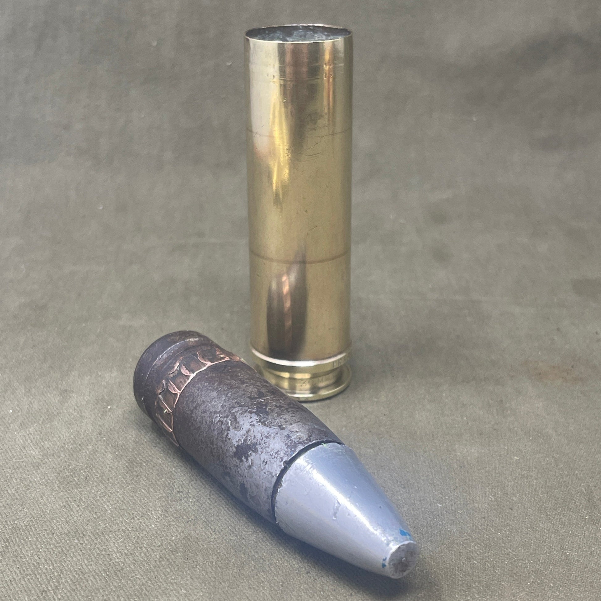 30mm RG 63 PRAC 27 CY 16 64 Empty Brass Cartridge Case