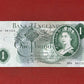 1960 - 1963 Bank of England L K O'Brien Green £1 One Pound Banknote 17th March 1960