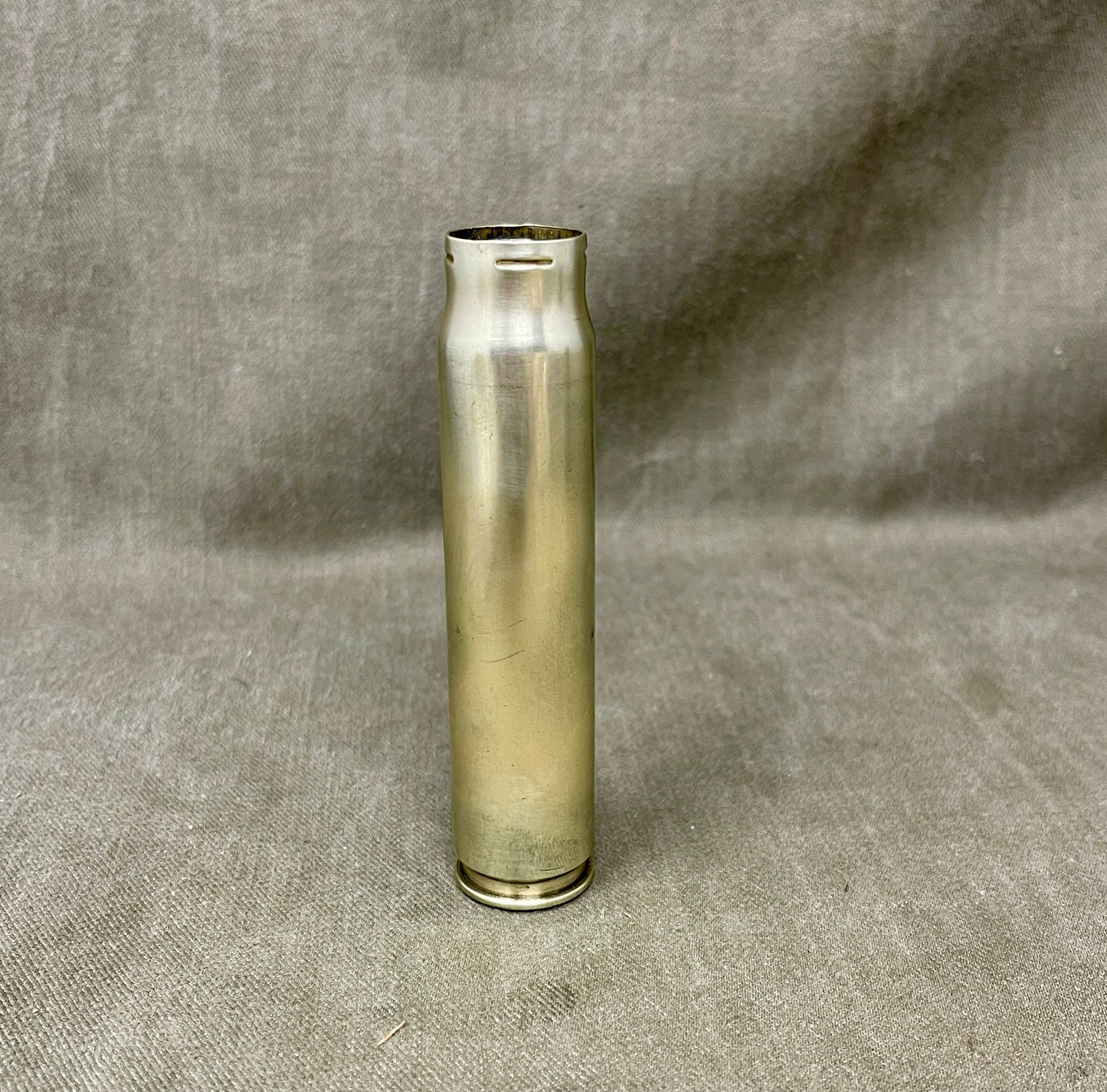 WWII 20mm Shell Cases – ST 1943 & BMARC 1940 Dated Pair | Original British Ordnance