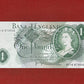 Bank of England £1 Banknote Signed J Page 1970 - 1980 ( Dugg B322 ) 