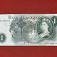 Bank of England £1 Banknote Signed J Page 1970 - 1980 ( Dugg B322 ) 