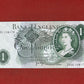 Bank of England £1 Banknote Signed J Page 1970 - 1980 ( Dugg B322 ) 