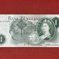 Bank of England £1 Banknote Signed J Page 1970 - 1980 ( Dugg B320 )