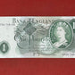 Bank of England £1 Banknote Signed J Fforde ( Dugg B322 )