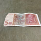 Selection of German WW2 1942 Dated 5 Reichsmark Reichsbanknote – Original WWII Currency