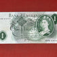 Bank of England £1 Banknote Signed J Page 1970 - 1980 ( Dugg B320 )