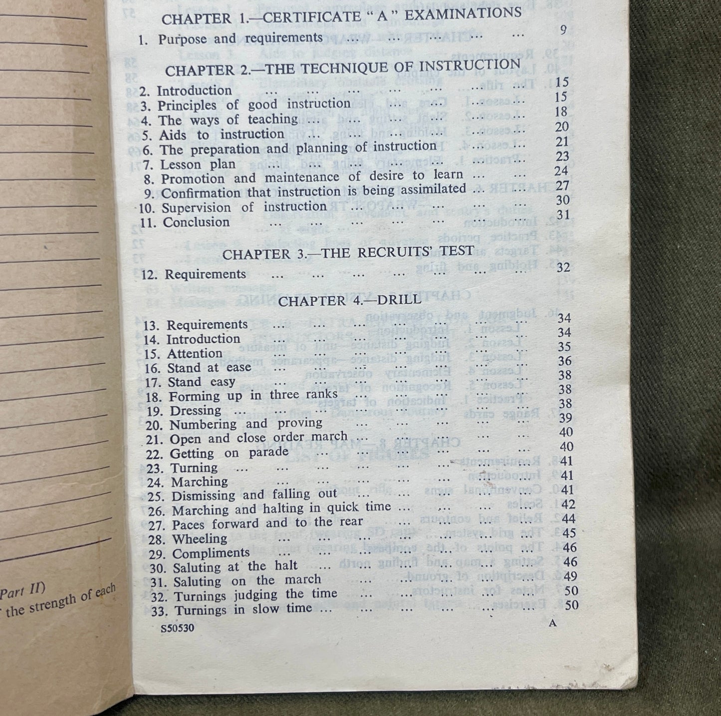 Cadet Training Volume 1 (1956) – Original War Office Pamphlet | British Army Cadet Manual