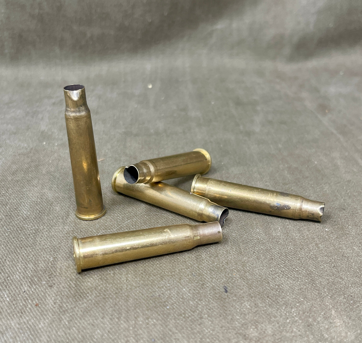 5 x Inert .303 Lee-Enfield Display Rounds – Spent Cases for Reenactment