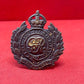 WWI Royal Engineers Non Voided Economy Cap Badge King George V