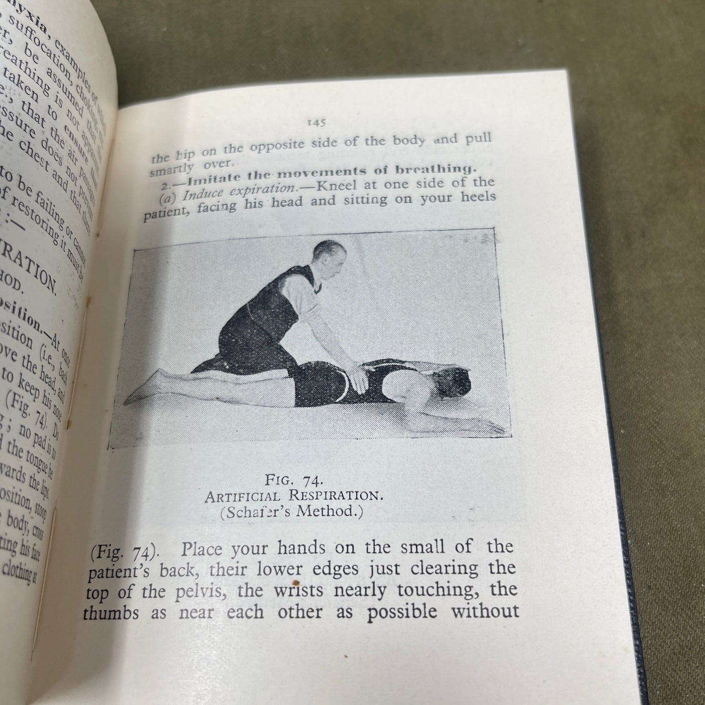 1939 First Aid To The Injured Book, St John’s Ambulance - Used For ARP Training