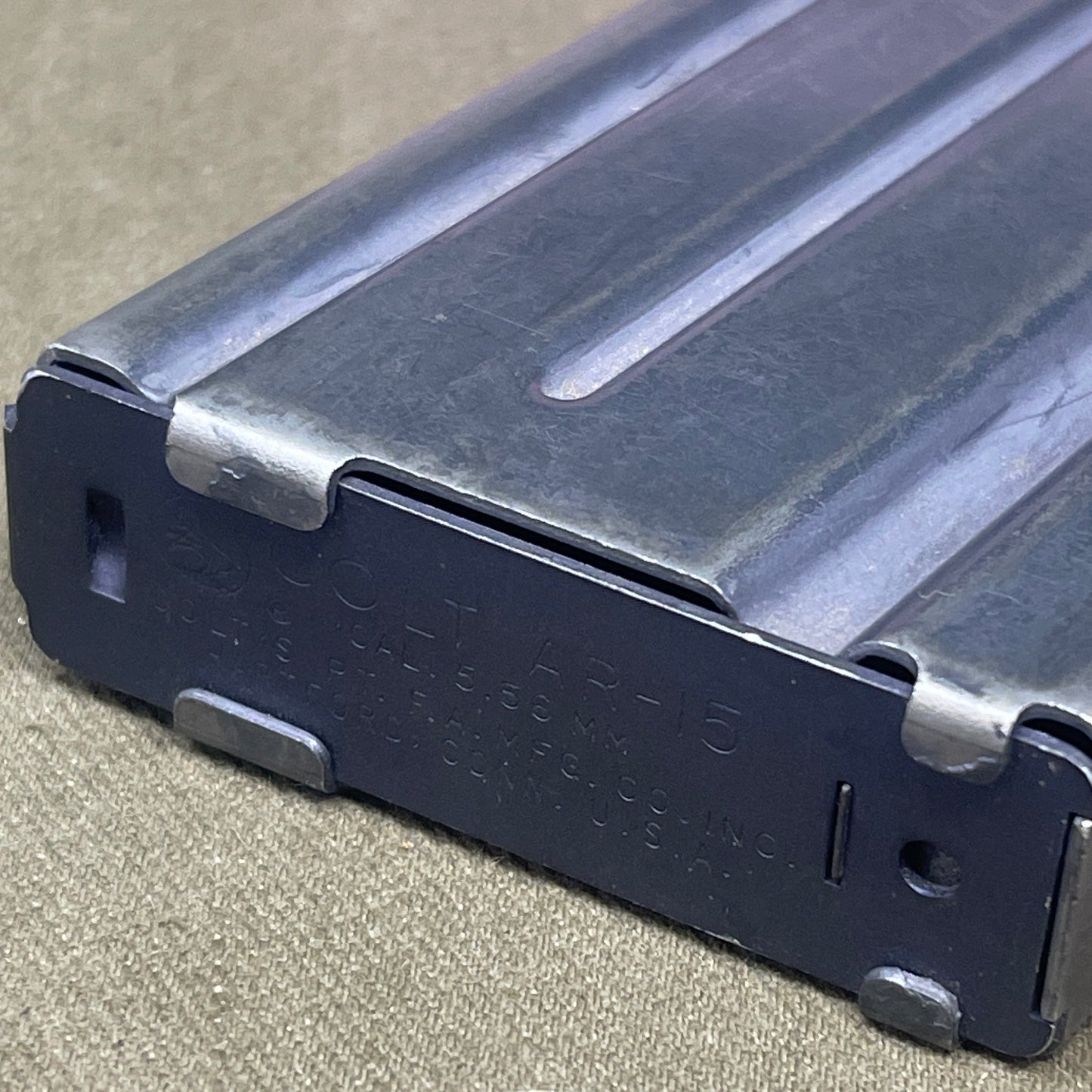 US Colt AR15 Cal 5.56mm 20 Rnd Magazine