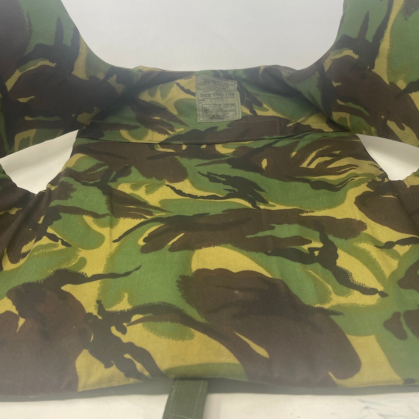 British Army ECBA Body Armour with SOFT FILLER DPM Temperate Cover 190/108