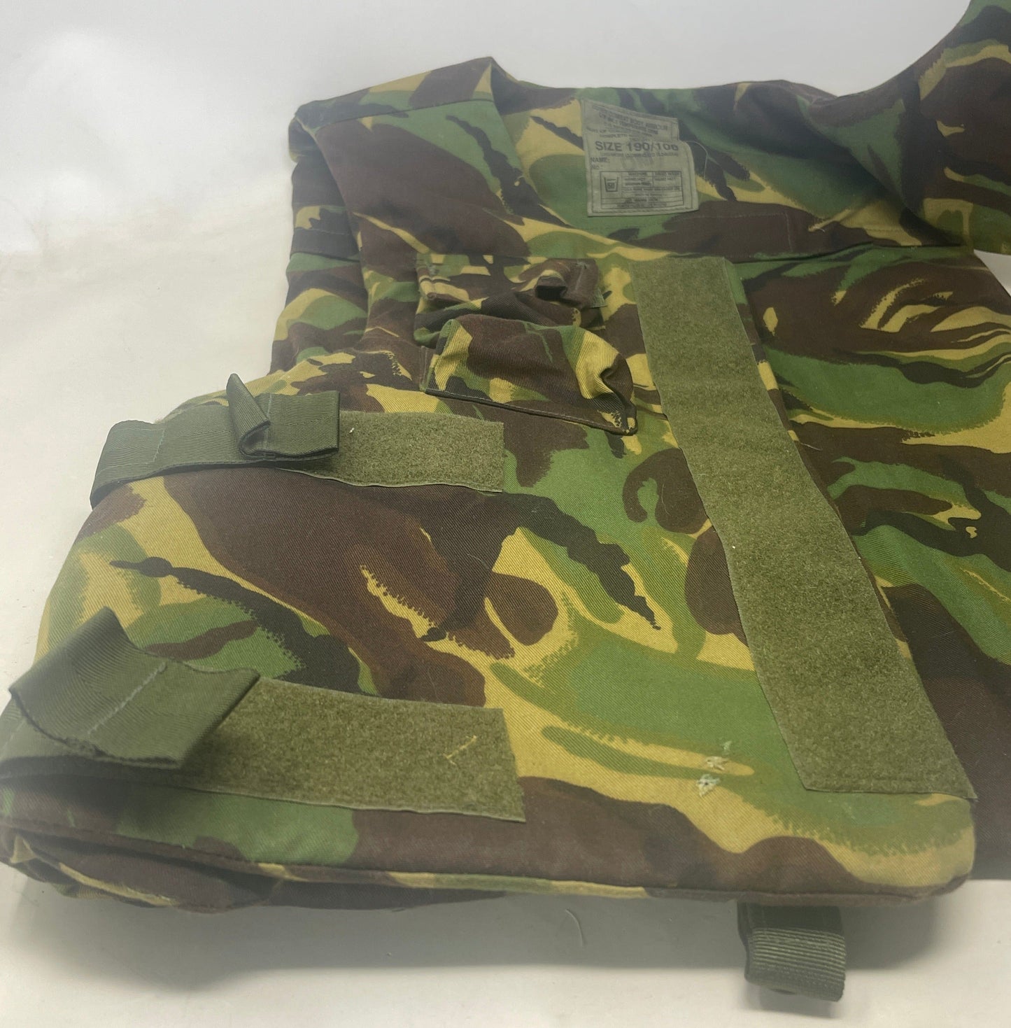 British Army ECBA Body Armour with SOFT FILLER DPM Temperate Cover 190/108