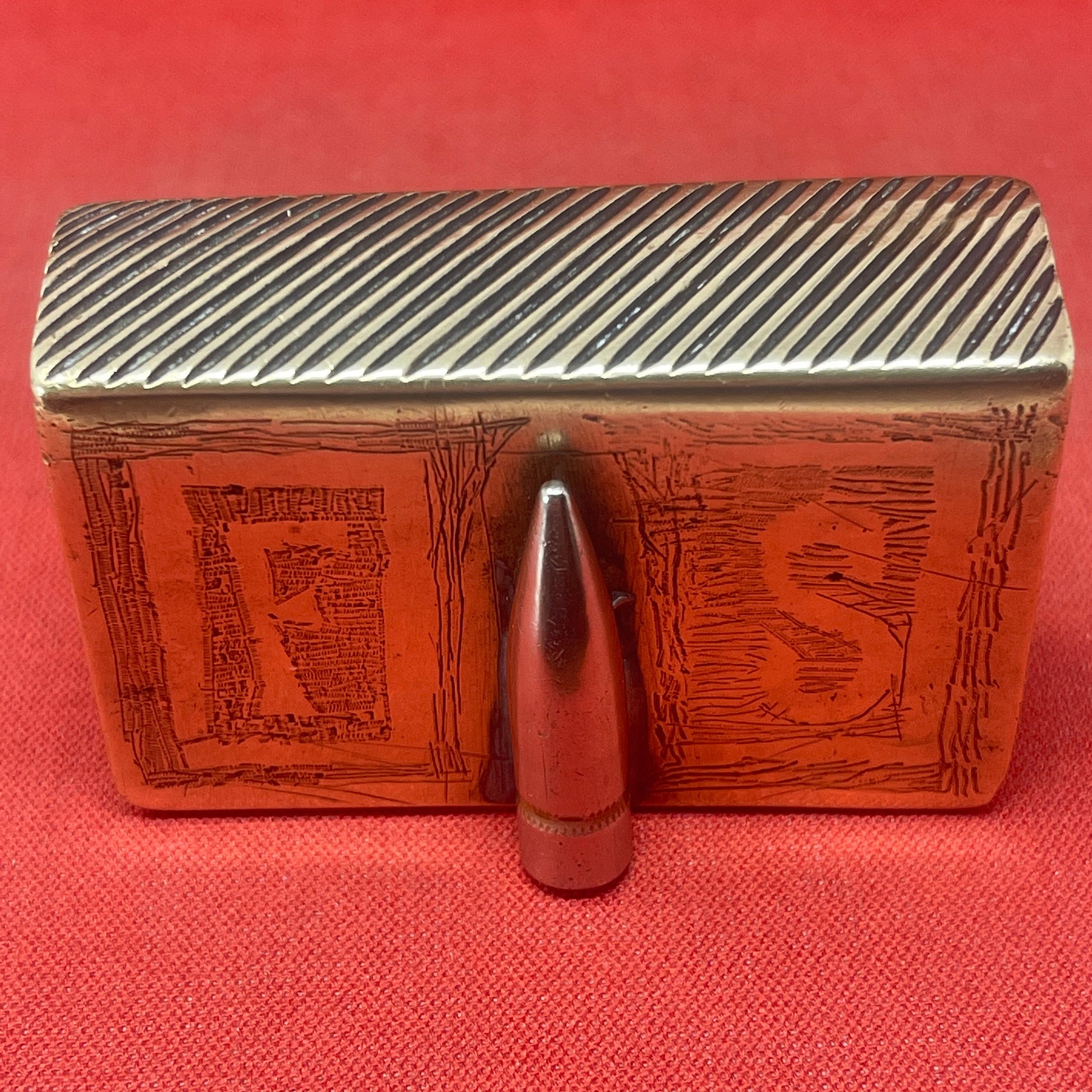 WW1 Trench Art Matchbox Sleeve Private Frederick Stonehouse Royal Berkshires