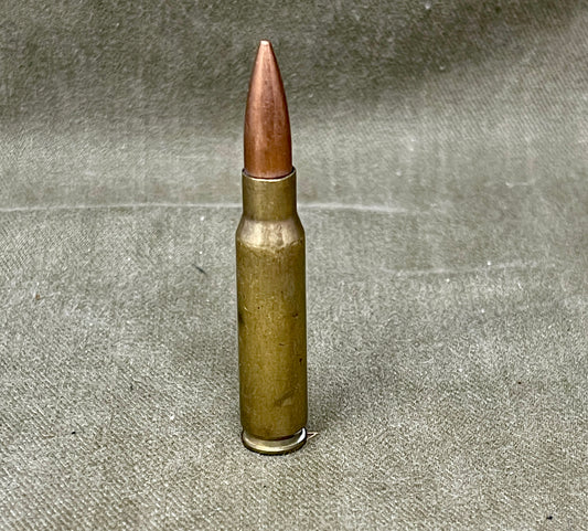 Inert 7.62mm British Round – 1985 Dated RG (Radway Green) | Collectible Ammunition