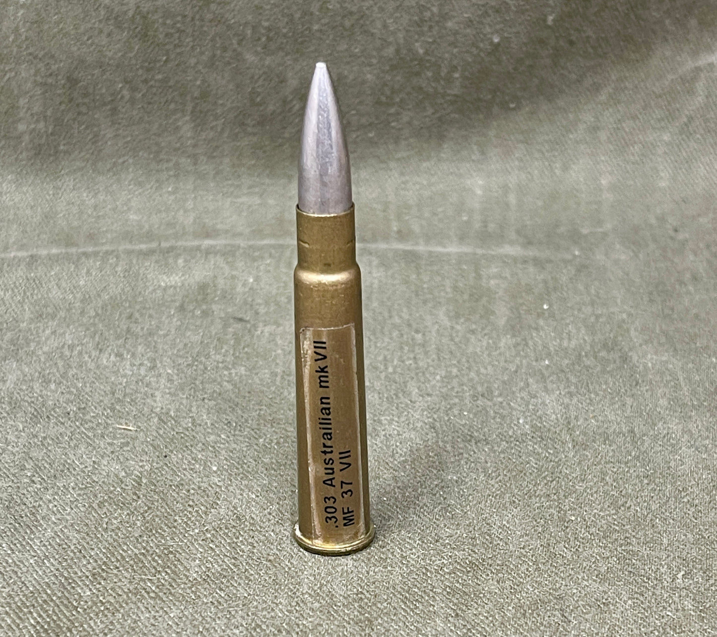Inert .303 British Round – 1937 Dated MF (Footscray) | Collectible Ammunition