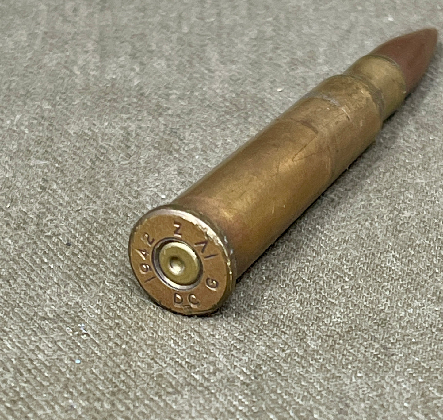 Inert .303 Round – 1942 Dated DC (Dominion Cartridge Company, Canadian Tracer) | Collectible Ammunition