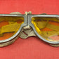 WW2 British Army Dispatch Riders Armoured Crew Goggles.