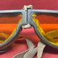 WW2 British Army Dispatch Riders Armoured Crew Goggles.