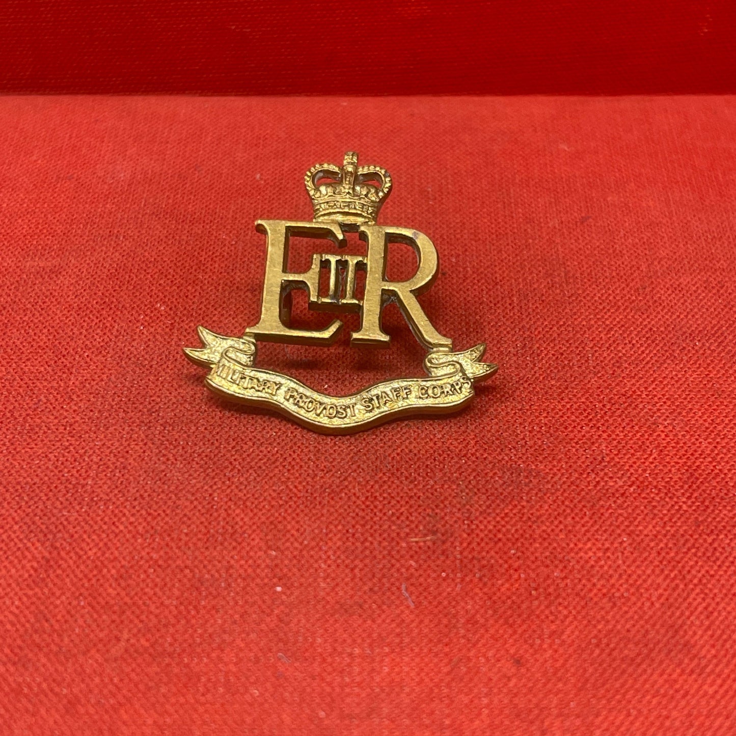 Military Provost Staff Corp Collar Badge