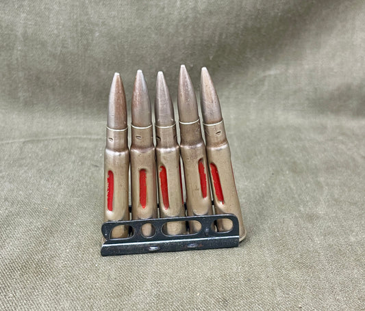 British RL Drill Rounds in WWI Charger – Royal Laboratory .303 Training Set