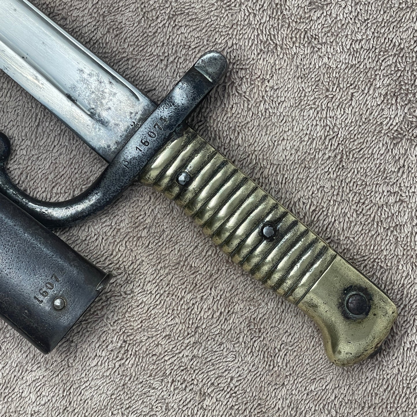 French Chassepot Bayonet 22 1/2 inch,