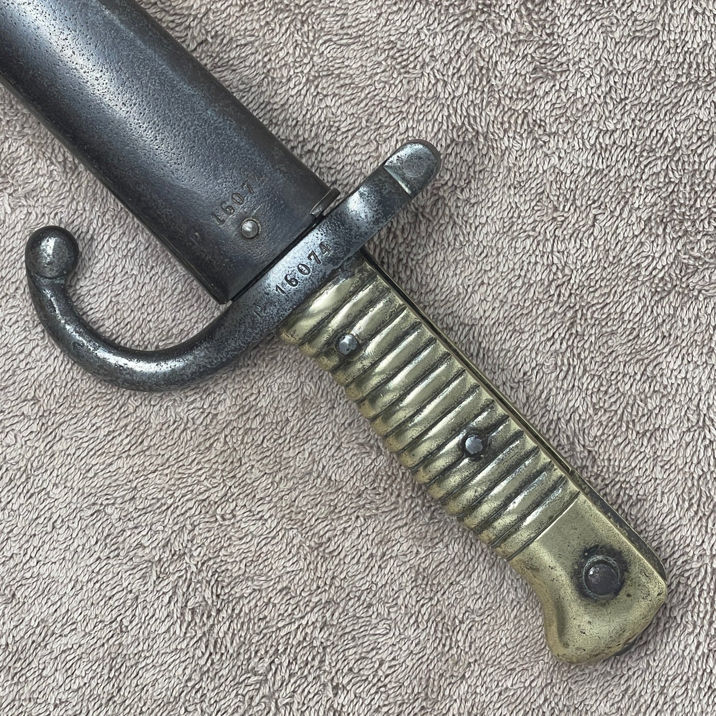 French Chassepot Bayonet 22 1/2 inch,