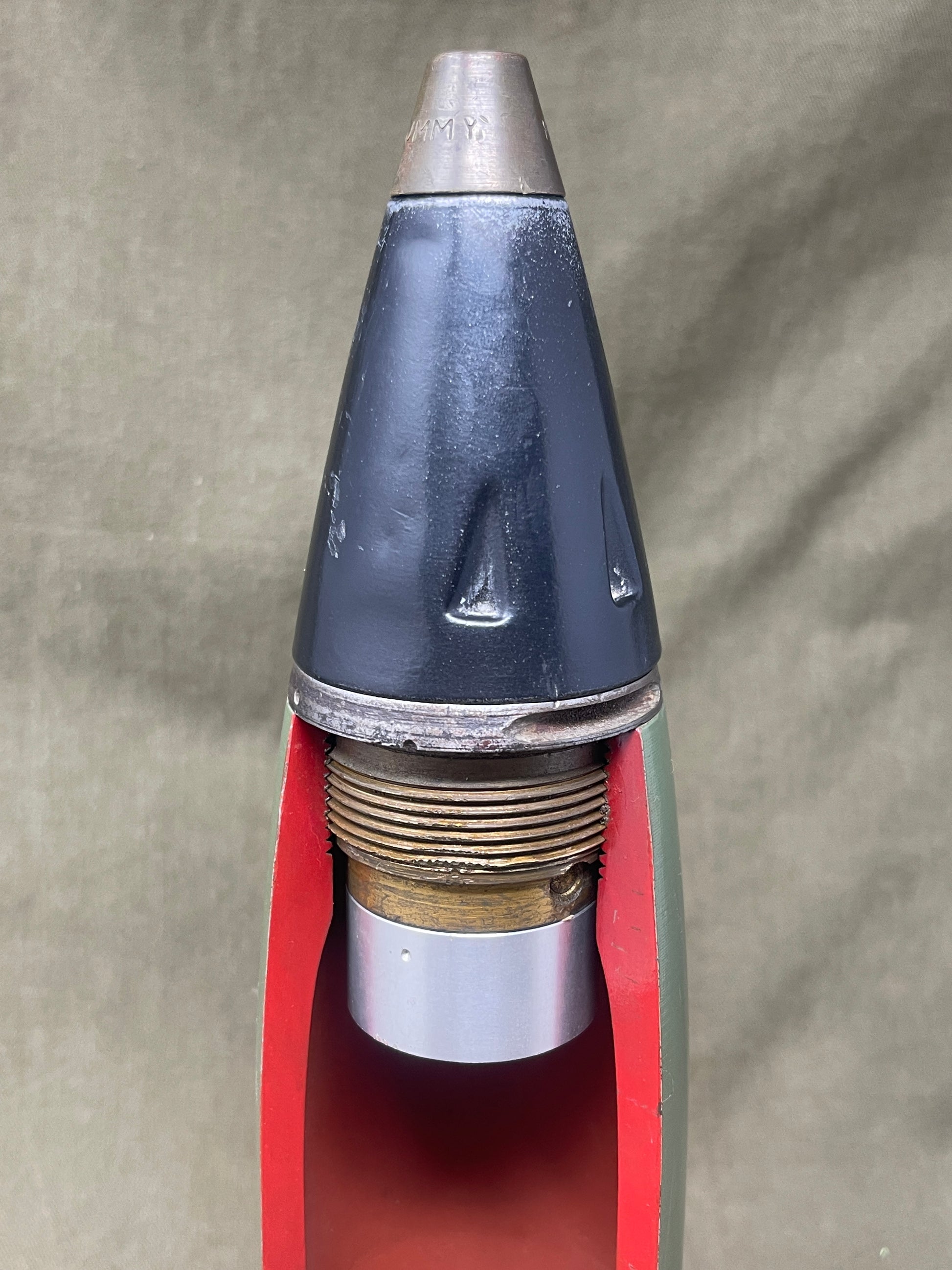 US 75mm M48 Projectile Cut Away