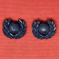 Pair of Royal Marine Plastic Economy Collar Badges