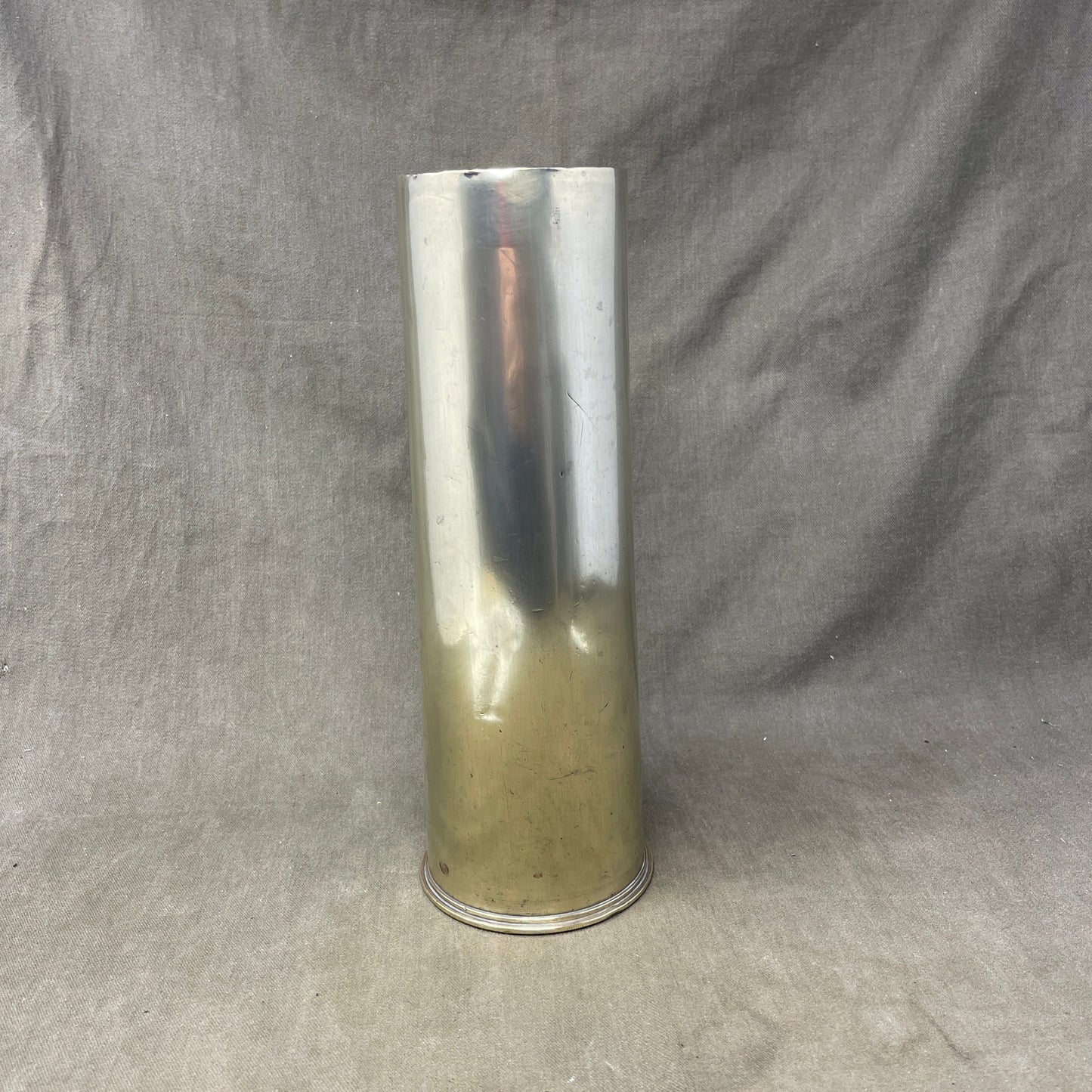 WW1 1918 Dated 18 Pdr Brass Shell Case