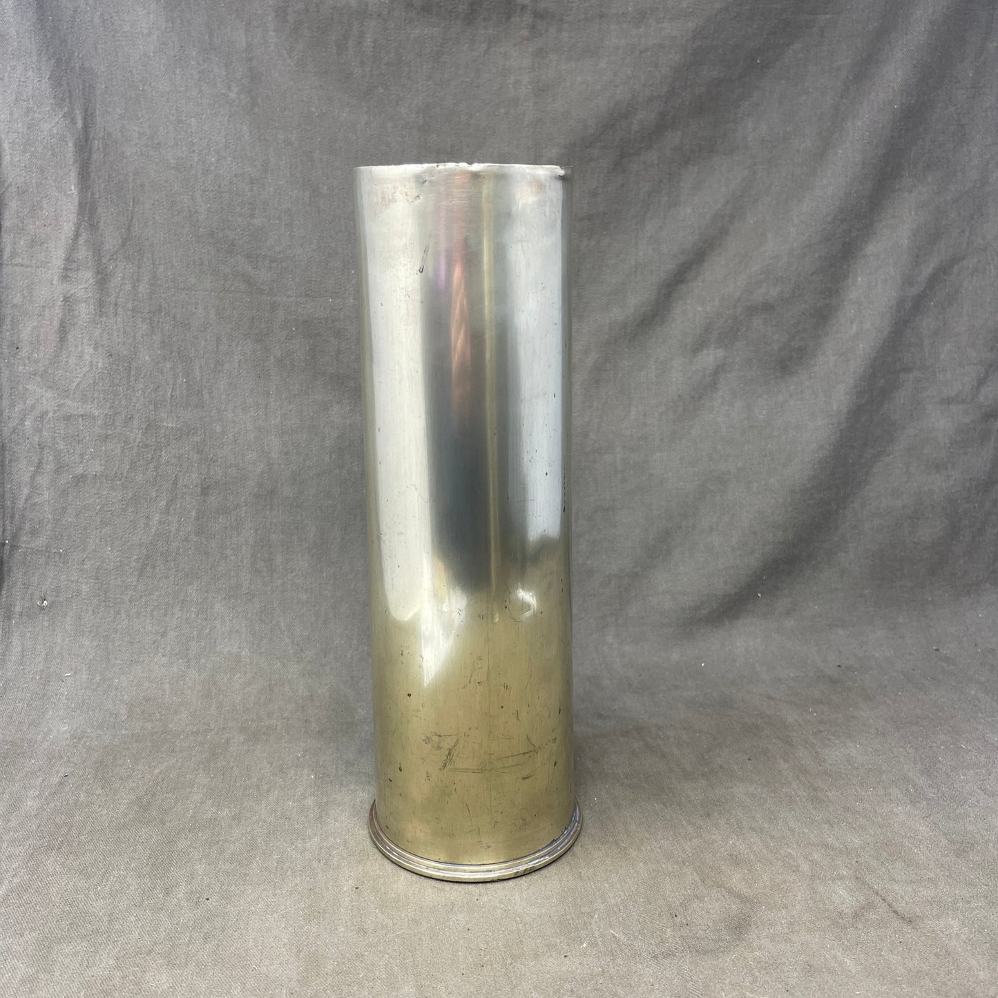 WW1 1916 Dated 18 Pdr Brass Shell Case