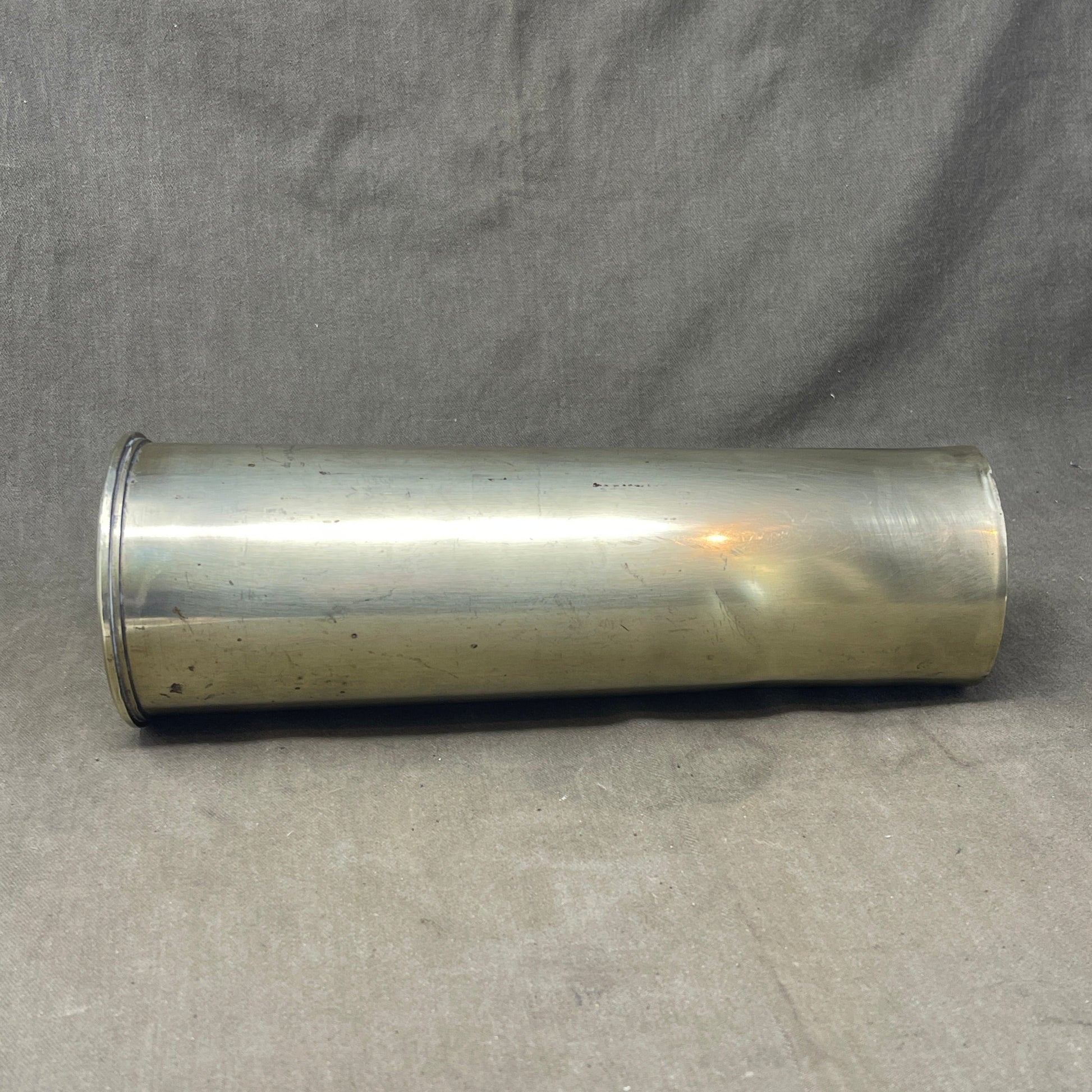 WW1 1916 Dated 18 Pdr Brass Shell Case