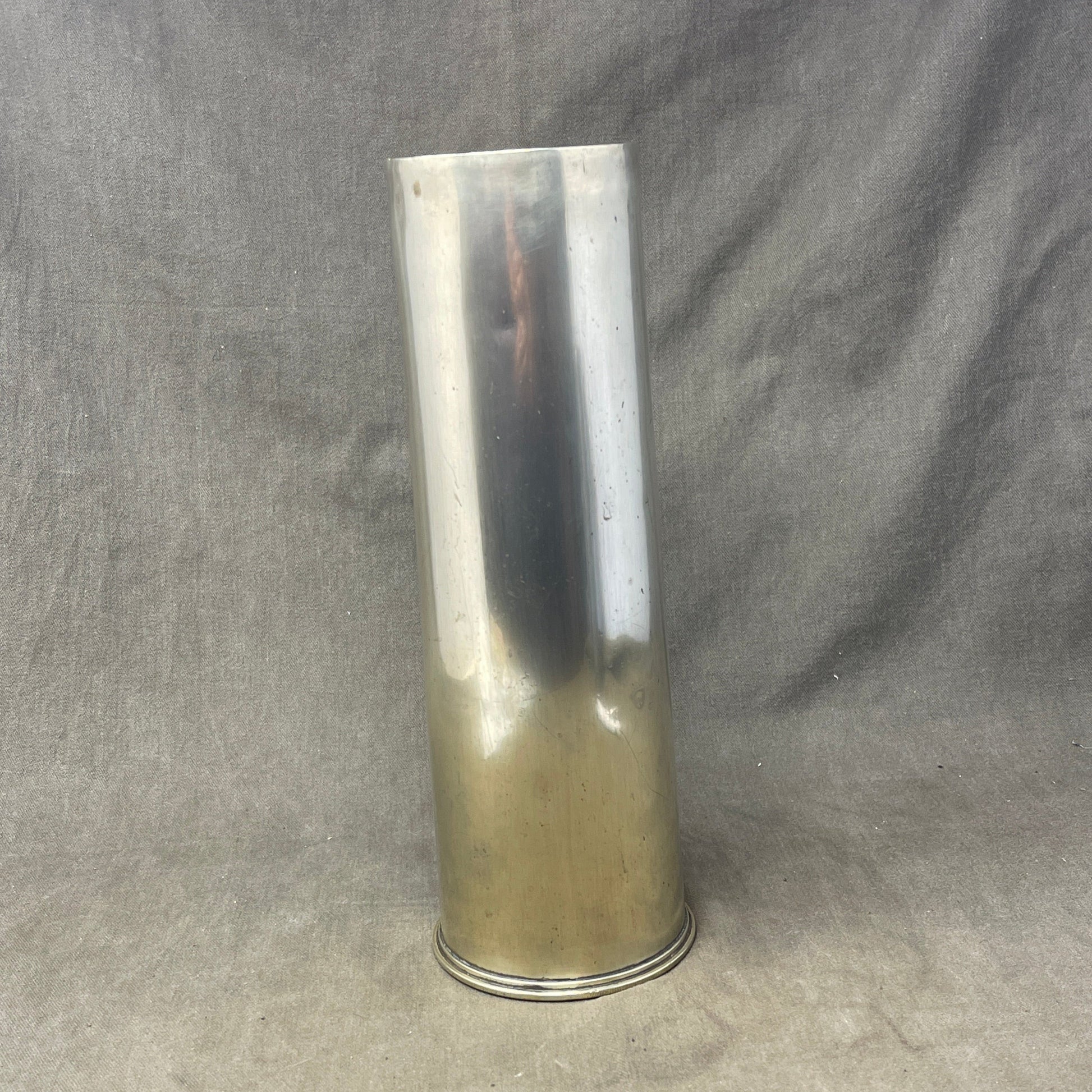 WW1 1916 Dated 18 Pdr Brass Shell Case 