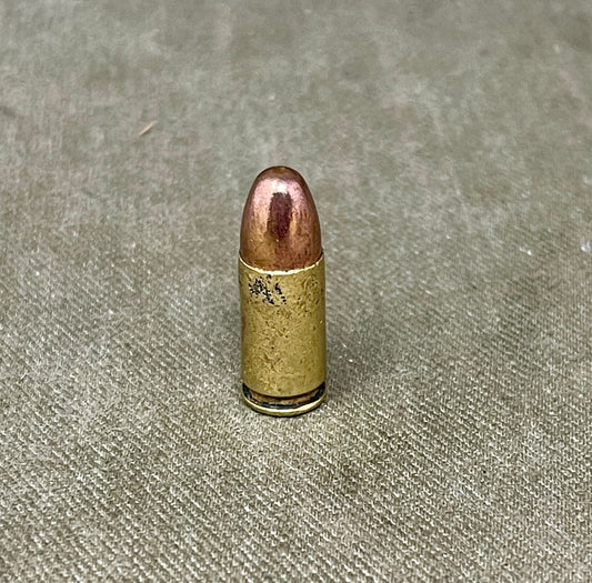 Inert 9mm Round – HN Headstamp, ROF Hirwaun, UK (1944)