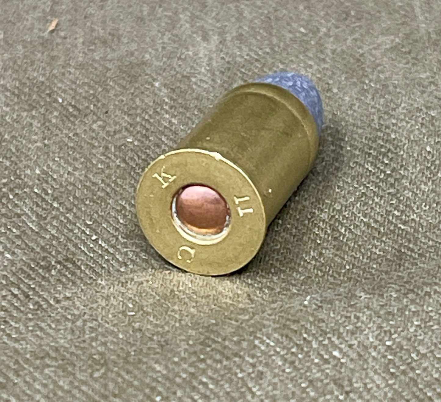 Inert British .455 Revolver Round — Mk II, Kynoch “K C” Headstamp