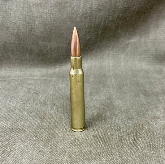Original INERT .30-06 Round — W. RA. Co, 1918 Brass Cartridge