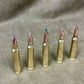 Selection of 5× Inert .223 / 5.56 NATO Rounds – Hunting & Military Mix
