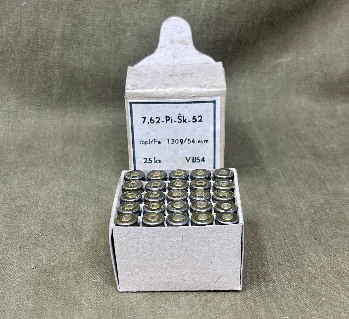 25 x DRILL 7.62×25 Tokarev Round — Safe Collector’s Edition