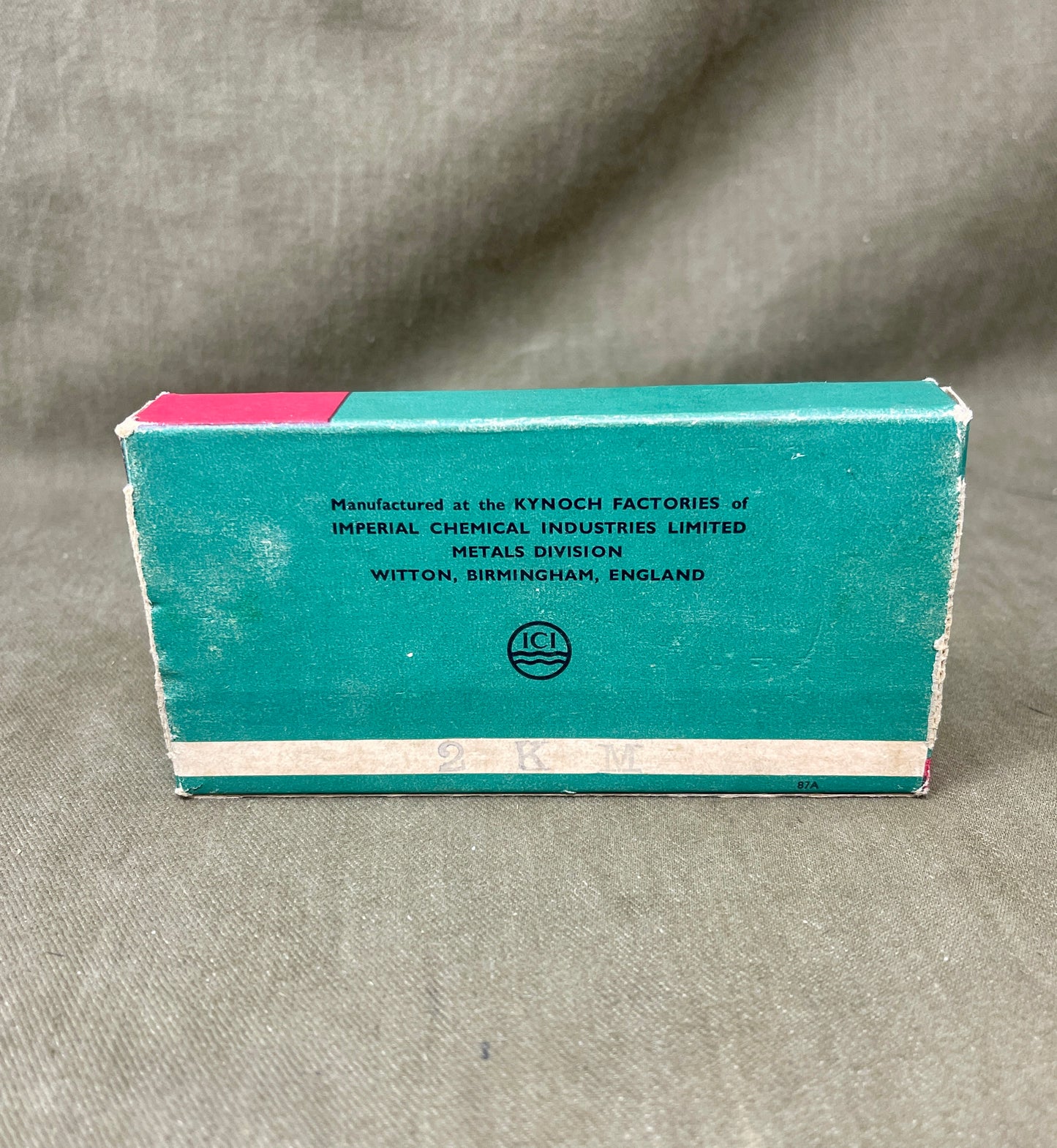 Original Box of 50 Kynoch .455 Blank Revolver Cartridges