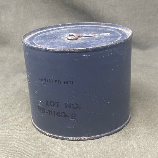 Original Sealed US WWII Gas Mask Cannister